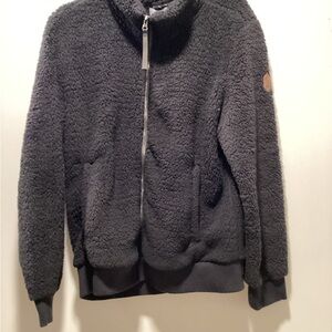 Free Country Black Fleece Jacket